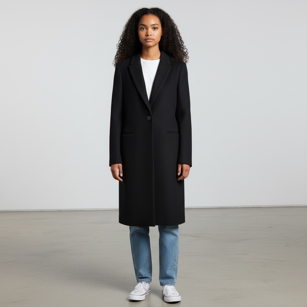 Zara Black Long Coat